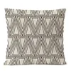 Almofada / travesseiro decorativo preto branco capa geométrica case bohemia almofada cobre casa decorativa sofá travesseiros de cama