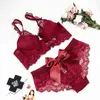 NXY SEXY SET VARSBABY Mooie boog slipje sexy lingerie kanten beha 5 breasted vrouwen stelt een b c d cup 1127