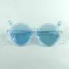 Kids Size Lovely Animal Ear Sunglasses Simple Pure Color Frame With Cute Ears Boys And Girls Decorative Eyeglasses