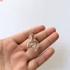 Mini Glass Flessen Hangers Small Wishing with Cork Arts Jars voor Ketting Geschenken Vial XO 20PCS Groothandelegoed