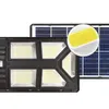 300W 400W 500W All in One Solar Lamp Outdoor Waterproof PIR Motion Sensor Wide Angle Solar Street Light with Pole Free Ship to Puerto Rico