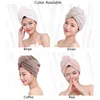 Handtuch Damen Badezimmer Saugfähig Trocknen Mikrofaser Bad Haar Trocken Cap Salon