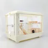 cage de hamster doré