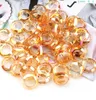 Crystal Loose Ring Beads for DIY Craft Circel Glass Rhinestone Connectors Jewelry Arts Making 6mm 8mm 10mm 14mm