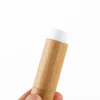 5g bambusowy pusty rurka brutto DIY butelek pakowania Wyczyść balsam do lip Balsam szminka Refillable Próbki Portable Travel Makeup Cosmetic Container