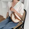 Mode Dames Riem Zak Hoge Capaciteit PU Lederen Ketting Sum per band Fanny Pack Bananka Draagbare Satchel Belly Band Taille Tas 211124