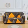 Elastiska soffa för vardagsrum Spandex Tight Wrap All Inclusive Sectional Couch Cover Furniture Slipcover 1/2/3/4 Seits 211102