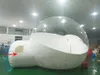 Bubble Tent House Hotel Tende gonfiabili Rifugi 13 piedi di diametro 4 m Due persone Tenda da campeggio all'aperto Campo familiare Cortile per vacanze con ventilatore gratuito