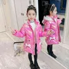 Giacche in cotone per ragazze 12 Abbigliamento invernale per bambini Cappotto spesso caldo per bambini Giacca antivento per ragazza Cartoon Parka Capispalla 211203