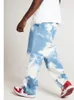 Hip-Hop Mężczyzna Mens Disted Denim Prosto Fit Jean Spodnie Myted Comfort Stretch Chino Comfort Rise Relakse Legal Leg Jeans S - 4XL