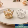 Servetringen Set van 12 Crown Rhinestone Servet Ringen voor Bruiloft Diner Tafel Decor Easter1