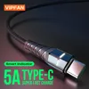 5A USB-typ-C-kabel 3.0 för Huawei Voov Super Fast Charger Data Cables 1.2m med Retail Box CB-Z2