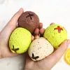 Squishy Dinosaur Egg Fidget Игрушка Dinosaurs Яйца Squish Ball против стресса вентиляционные шарики смешные игрушки с снятиями стресса