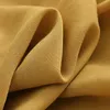 Johnature Femmes Coton à capuche Robes en lin de coton à manches longues Kangourou Pocket Vintage Robe Vintage Printemps Couleur Solide Robe femelle 210521