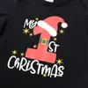 Erste Weihnachten Baby Junge Kleidung Gefälschte Tätowierung Langarm Unisex Overalls Casual Neugeborenen Bodysuits Kleidung Mädchen Shirts Tops 210413