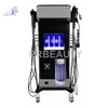 8 IN 1 Hydra Facial Machine RF ringiovanimento della pelle Microdermoabrasione Hydro Dermoabrasione Rimozione delle rughe bio-lifting hydrafacials Spa Machines