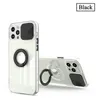 Janela de slide Limpar Capas de telefone TPU Soft Iproof TPU para iPhone 13 12 11 Pro Max XR XS X Mini 6S 7G 8 Plus