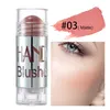 Chubby Cream Blush Stick Makeup Face и Eyes Heaks Glip 8 Цвета румянцы палочки Матовый мерцающий увлажняющий контур подсвечивающий длительный фундаментный консилер