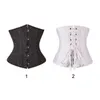 Kvinnors shapers kvinnors kvinnor underbust benad midja tränare korsett kropp shaper cincher baskisk bustier