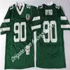 NCAA Stitched 12 Joe Namath 73 Joe Klecko 90 Dennis Byrd 85 Wesley Walker 99 Mark Gastineau White Green Home Away College Football Jerseys