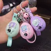 Nya Nya Roliga Spel Keychain Rock Paper Sax Spela Toy Key Chain Car Eggs Key Ring Mora Spel Keychain Car Smycken K2315