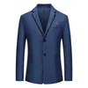 Mäns kostymer blazers mens blazer singel breasted bröllopsfest sociala män kostym jackor vanliga casual solid affärer formella toppar