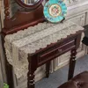 Korea Style Lace Dresser Dammtät Bordslöpare Heminredning Tea Cabinet Piano Löpare 1pcs Kvalitet Retro 210628