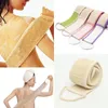 Home Handmade Exfoliating Loofa Back Strap Banheira Body Body Body Body Scrubber Escova Pessoal Lavagem Ferramenta