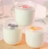 Kommen servies keuken eetbar huizen tuin200 ml translucentie plastic dessert yoghurt met deksel wegwerp pudding cup bakkerij takeaw dr