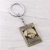 Keychains J Store Japan Anime Firgure One Piece Sanji procurou mandado de chaves 2 cores Acessórios de cosplay de liga de zinco 3.2x4.5cm Fred22