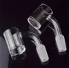 14mm Quartz Banger 10mm 18mm Man Tillbehör Flat Top 5mm Tjock Bottom Domeless Nail For Oil Rigs Glass Bong