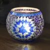 Candle Holders European Style Holder Handmade Mosaic Romantic Candlelight Dinner Wedding Party Lamp Home Decoration Candelabra