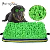 BenePaw Dog Puzzle Toys Snamate Mat الصديقة للبيئة دائم تغذية بطيئة الحيوانات الأليفة التدريب pad جرو استنشاق تشجيع مهارات التسجيل 211111