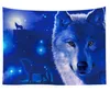 The latest 150X130cm blanket tapestry, textile oil painting animal series wall hanging model printed beach towel, support customized logo