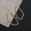 Link Chain Luxury Cubic Zirconia Tennis Titanium Steel Bracelet For Women Men Gold Color Iced Out Charm Male Bijoux Jewelry Trum22