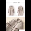 Outwear Clothing Baby Maternity Drop Delivery 2021 Childrens Winter Kid Girls Long Trench Autumn Warm Woolen Coat Overcoat Cute Cotton Paddin