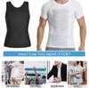 Heren Corset Vest Shirt's Body Shaper Afslanken Compressie Buik Buik Buik Controle Slanke Abdominale Binder voor Man Shapewear