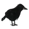 3PCS Halloween Crow Fake Bird Toys Ravens Prop Fancy Dress Decoration Props 210408