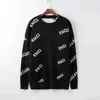 Mens Designer Sweaters Retro Classic Fashion Cardigan Sweatshirts Men Sweater Letter Brodery Round Neck bekväm Jumper 055ESS