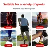 Mesh Diz Sıkıştırma Kılıfları Voleybol Basketbol Futbolu için Shin Pads Tüm İletişim Sporları Gençlik Yetişkin Boyutları Dirsek