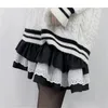 Wiosna i lato Mini Cake Spódnice Dla Kobiet Harajuku Japoński Styl Spódnica Rocznika Piękny Krótki Krótki 210421