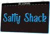 LC0153 Salty Shack Light Sign Incisione 3D