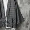 الرجال كيمونو اليابانية نمط معطف تقليدي سترة عارضة فضفاض هوري الرجعية منقوشة السامرائي سترة الآسيوية الملابس يوكاتا العرقية