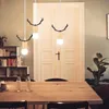 Lamp Covers & Shades Nordic Modern LED Ceiling Lampshade E27 Pendant Hanging Light For Dining Room Restaurant Bedroom Home Living Decoration