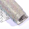 Strass-Dekoration, Kristall-Aufkleber, selbstklebende Folie, 23,9 x 39,9 cm, Party, Basteln, DIY-Dekor, glitzerndes Weiß