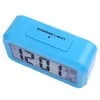 Reloj despertador Digital con Sensor inteligente, luz nocturna, con termómetro de temperatura, calendario, reloj de mesa de escritorio silencioso, despertador de cabecera RRE12440