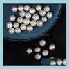 Pearl Loose Beads Jewelry 10-12Mm Baroque White Single Natural Freshwater Womens Gift Drop Delivery 2021 Bypqk