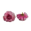 Autumn azalea flower simulation small tea rose flower head wedding wrist making European small peony flower head