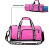 Sac de tapis de yoga pour femmes 2019 rose Gym sac de sport Fitness/compartiment à chaussures petit Q0705