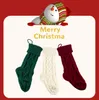 2021 Christmas Stocking Stockings Decor Festival Festival Sac cadeau Fiche